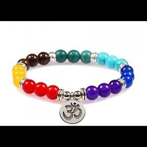 Yoga with chakra natural stones Bracelet